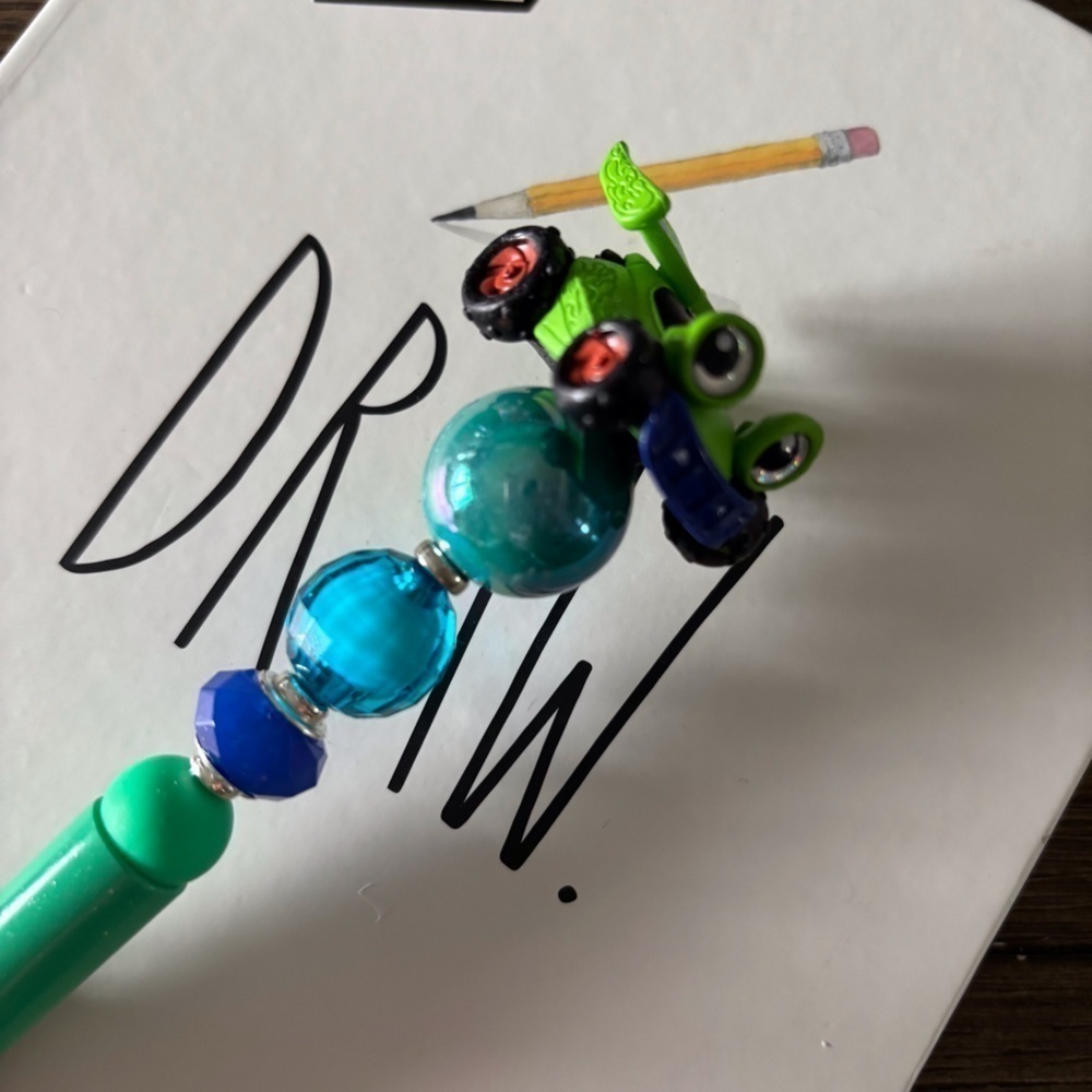 Disney Doorables: Toy Story: RC handmade beaded pen